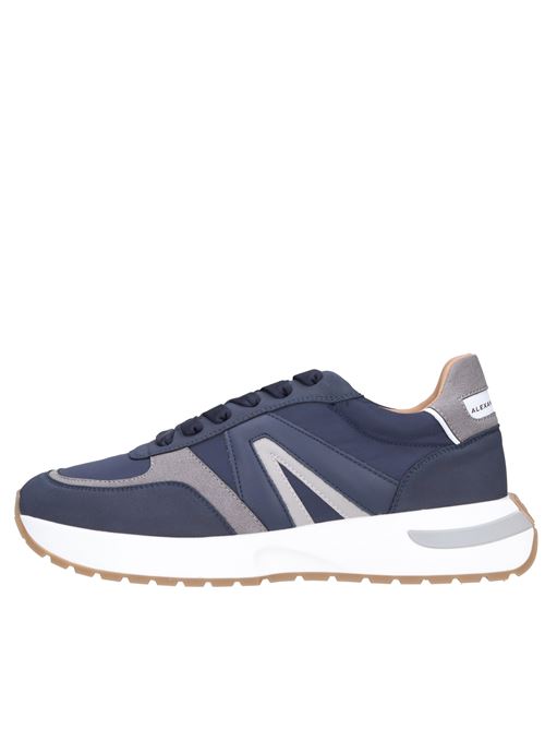 Sneakers in tessuto ed ecopelle ALEXANDER SMITH | S1U 94BLE HYDEBLU